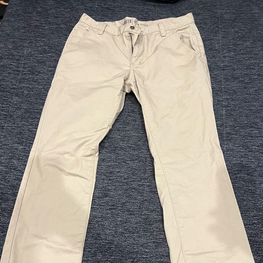 Free world tan jeans size 34